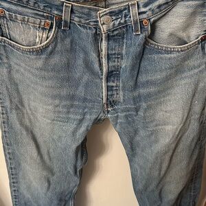Vintage Levi’s 501 Classic Blue Denim Jeans